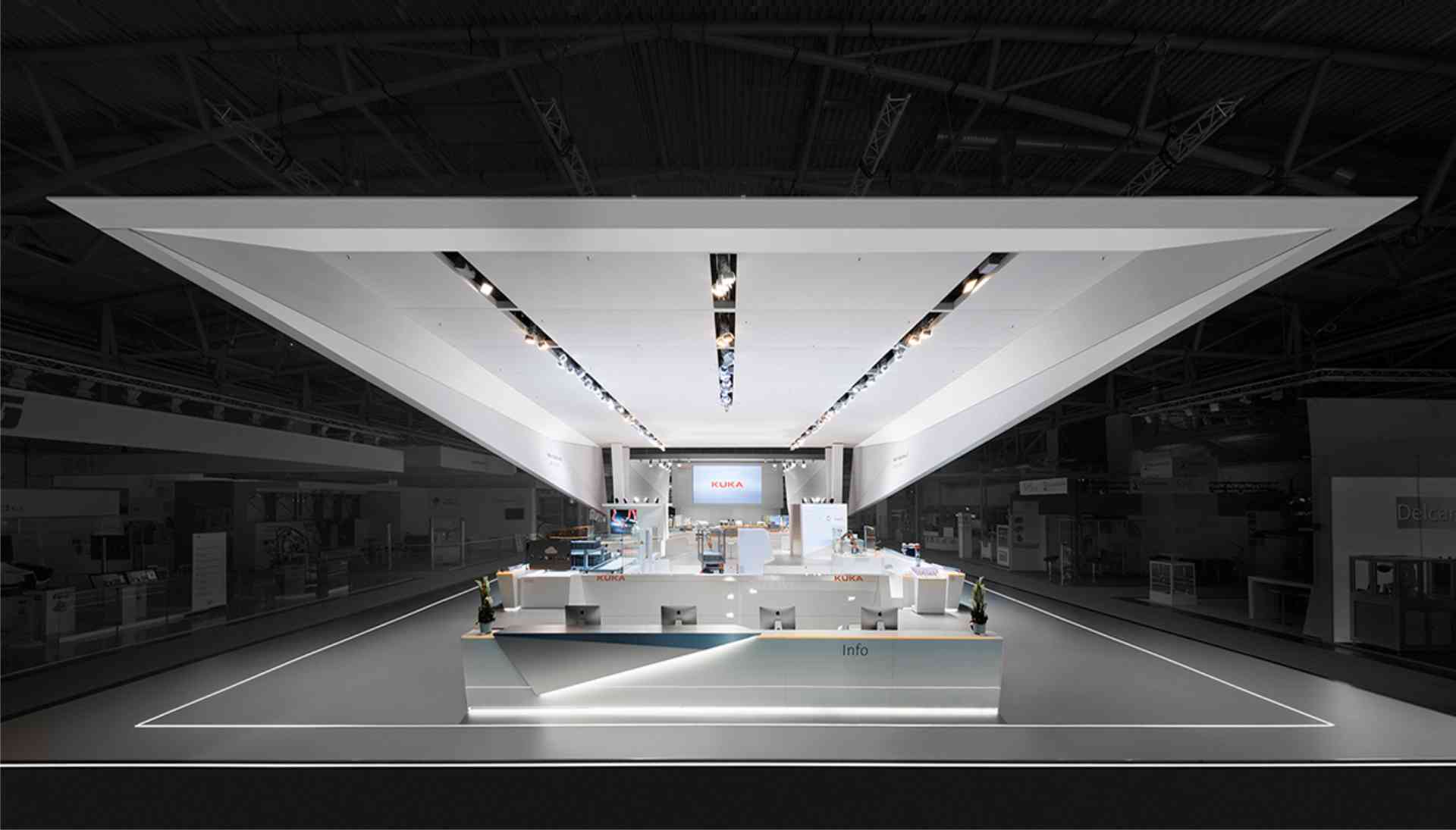Messestand HMI, Architekt, München, Messedesign