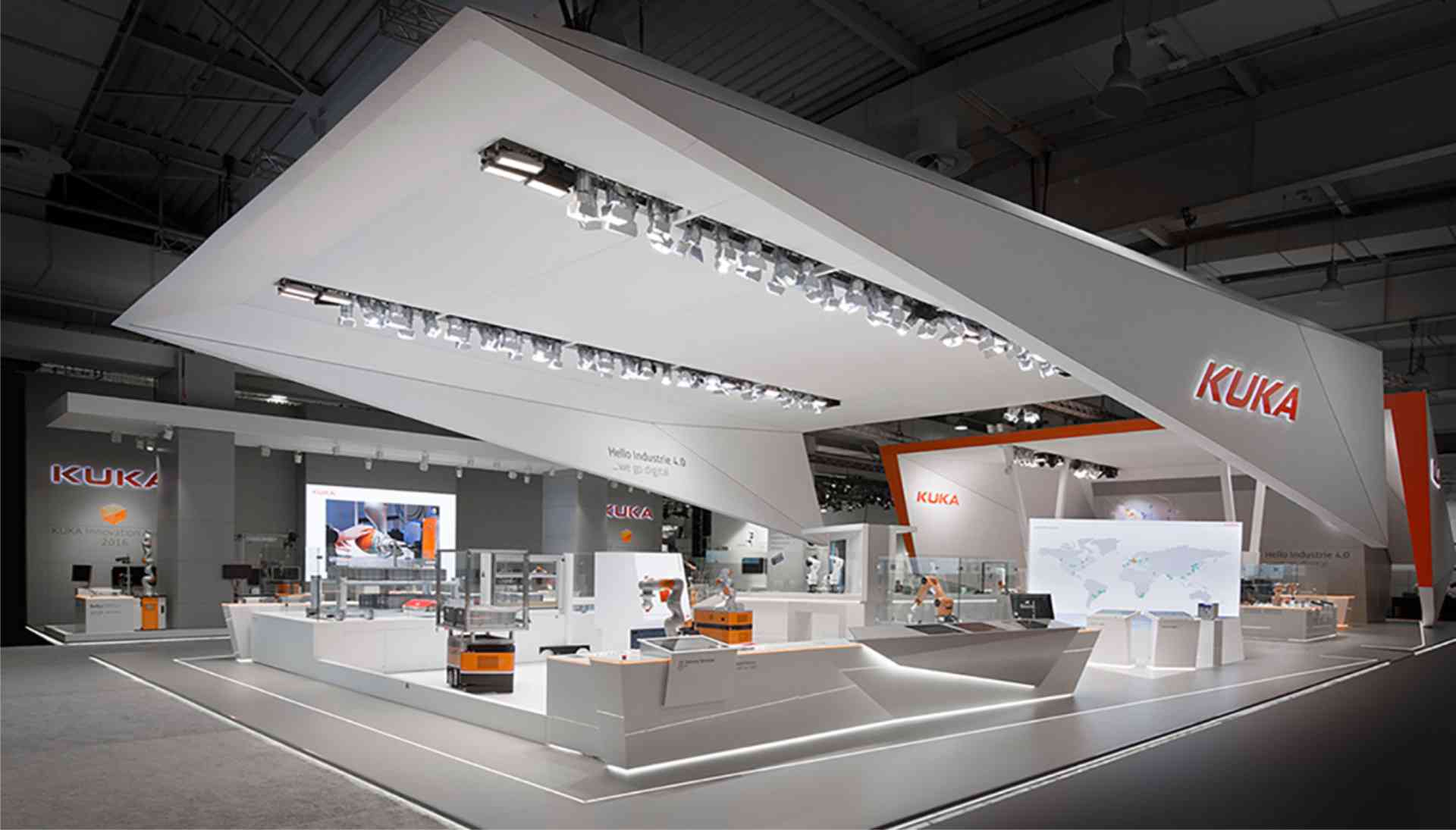 Messestand HMI, Architekt, München, Messedesign
