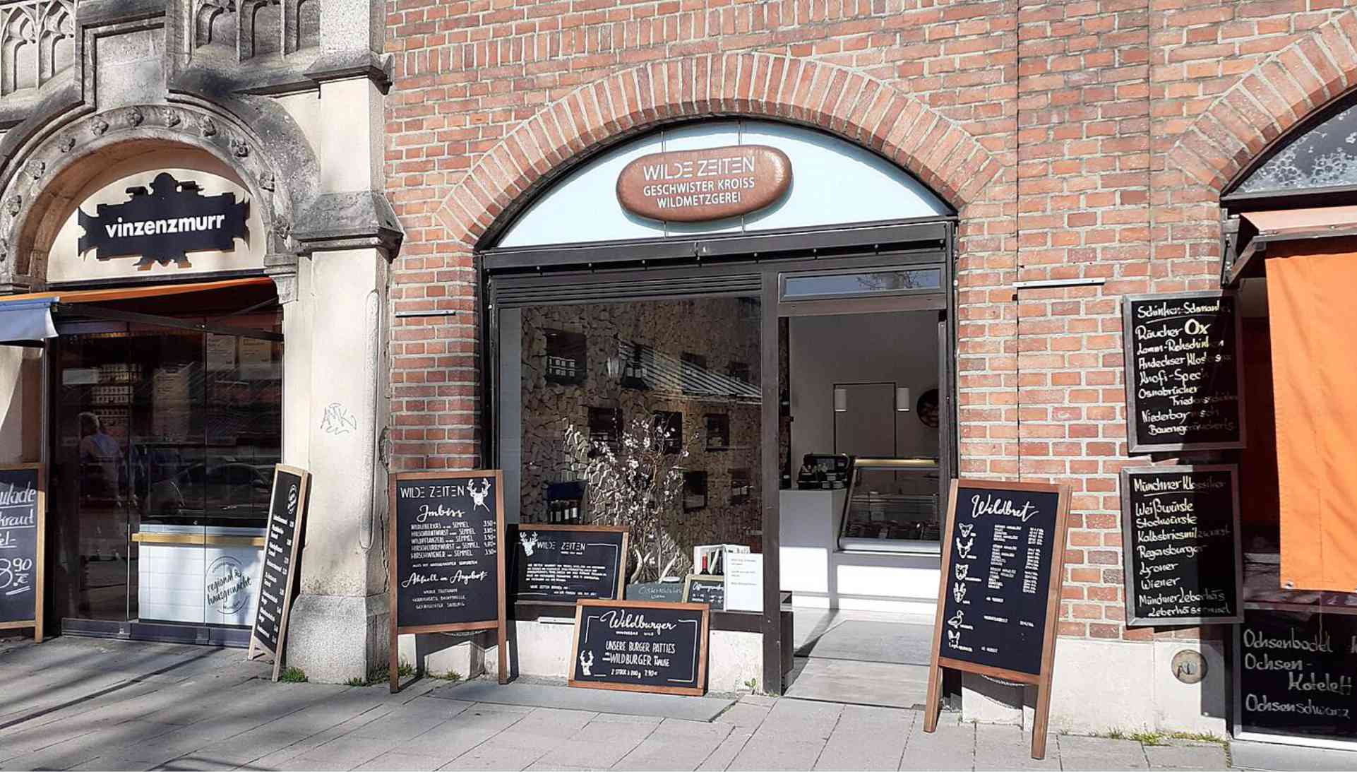 Ladendesign Wilde Zeiten am Viktualienmarkt