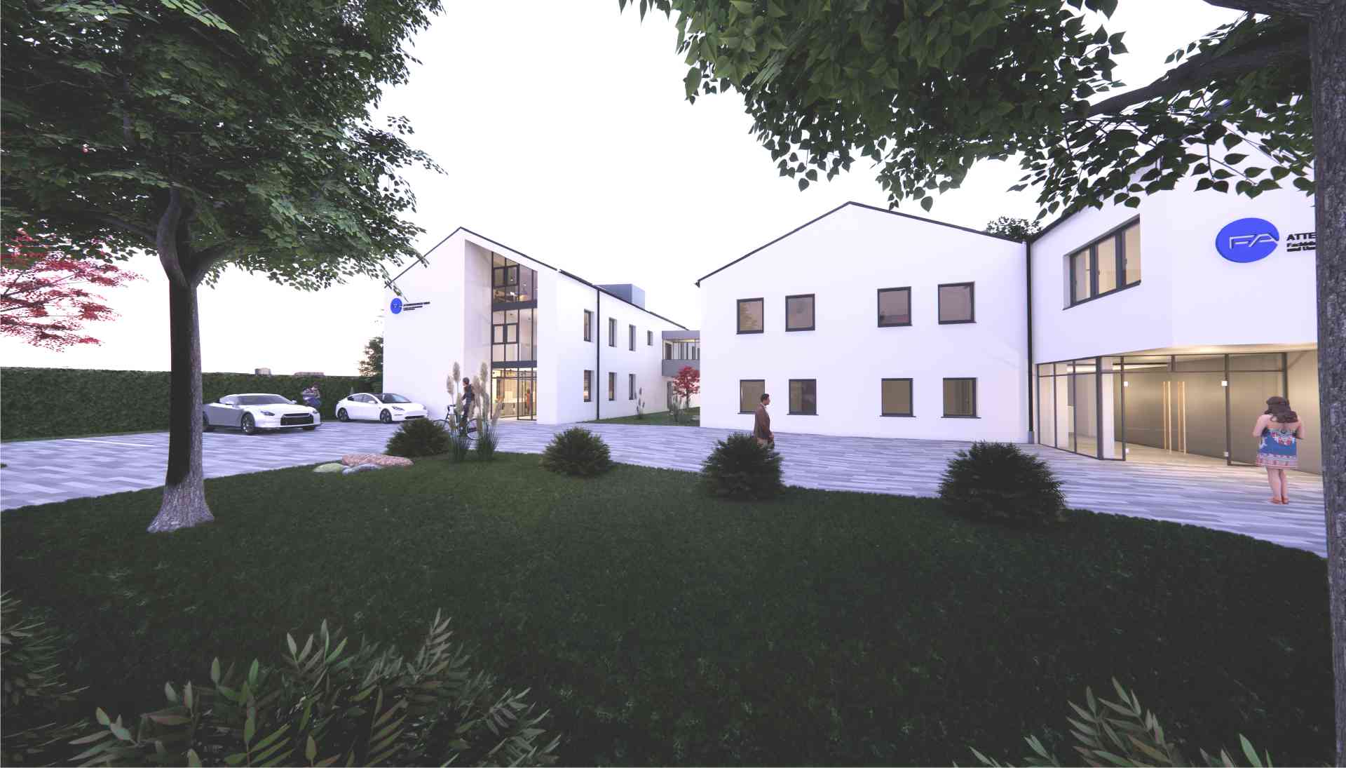 Neubau und Umbau Büro-/Gewerbeobjekt in Passau