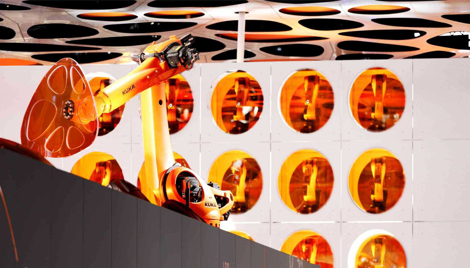 Messestand KUKA, Automatica, 2012, Messestand, Messedesign, Architekt, Messedesigner