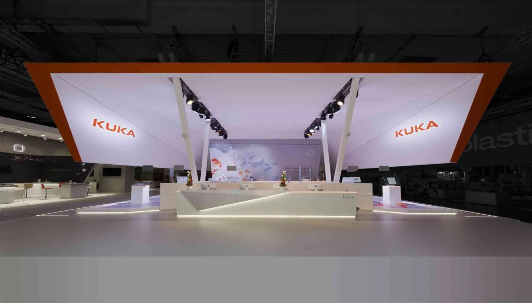 KUKA Messestand auf der Hannover Messe – BWP Architekten – Projektansicht 7