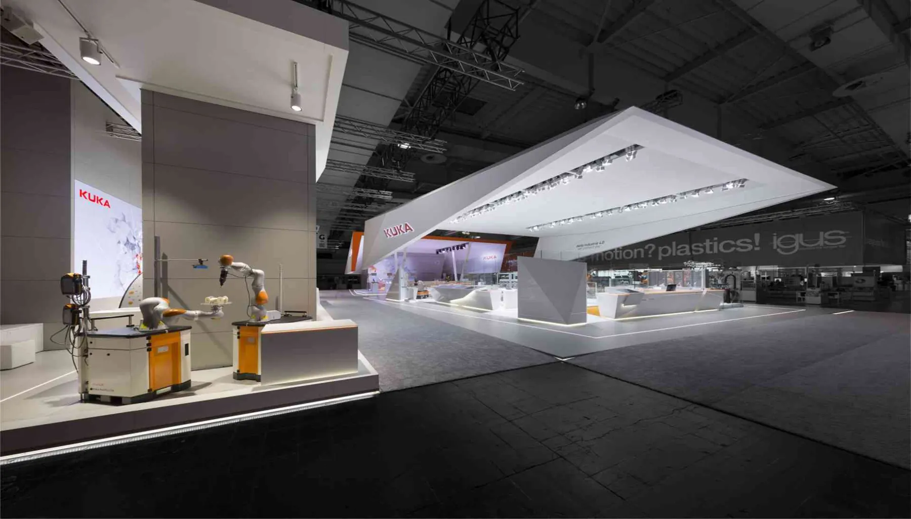 KUKA Messestand auf der Hannover Messe – BWP Architekten – Projektansicht 8