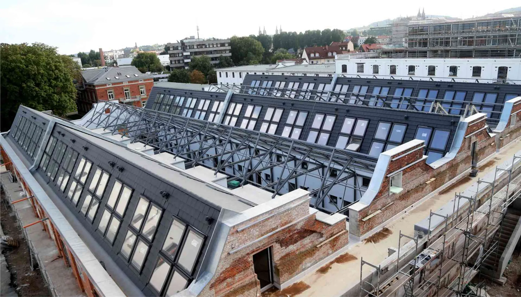 Townhouses in einer Industriehalle in Bamberg – BWP Architekten – Projektansicht 2